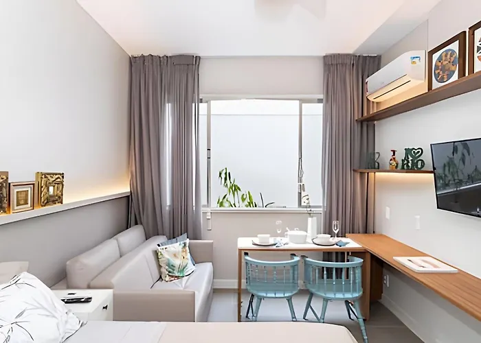 Charme Studio Copacabana - 5 Minutos A Pe Da Praia Rio de Janeiro